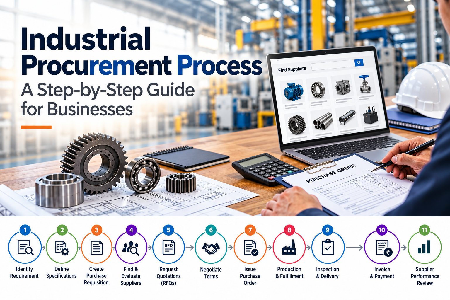 Industrial Procurement Process Explained – A Step-by-Step Guide for Businesses